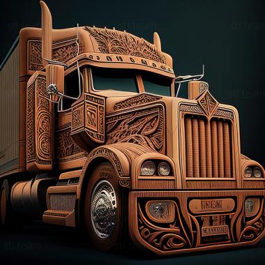 3D модель Kenworth W900 (STL)